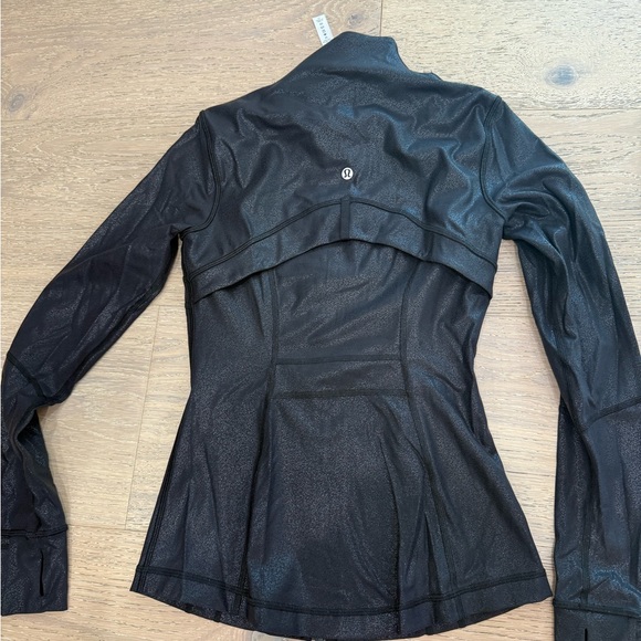 RARE jacket Lululemon define foil Black Activewear S - Picture 5 of 6